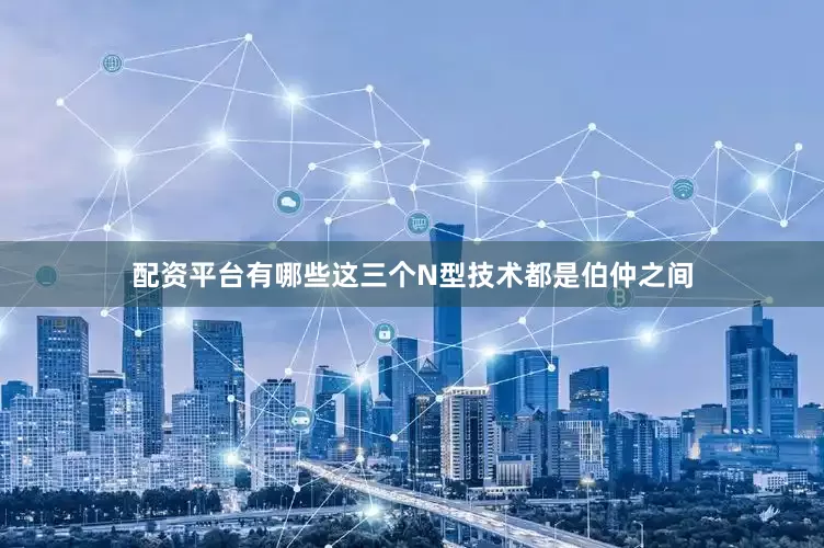配资平台有哪些这三个N型技术都是伯仲之间